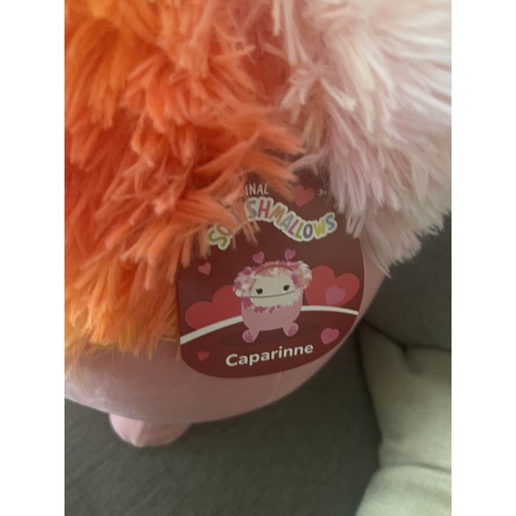 Caparinne the Bigfoot SQUISHMALLOW 16 VALENTINE 2023 RARE & HTF BNWT - Picture 4 of 5